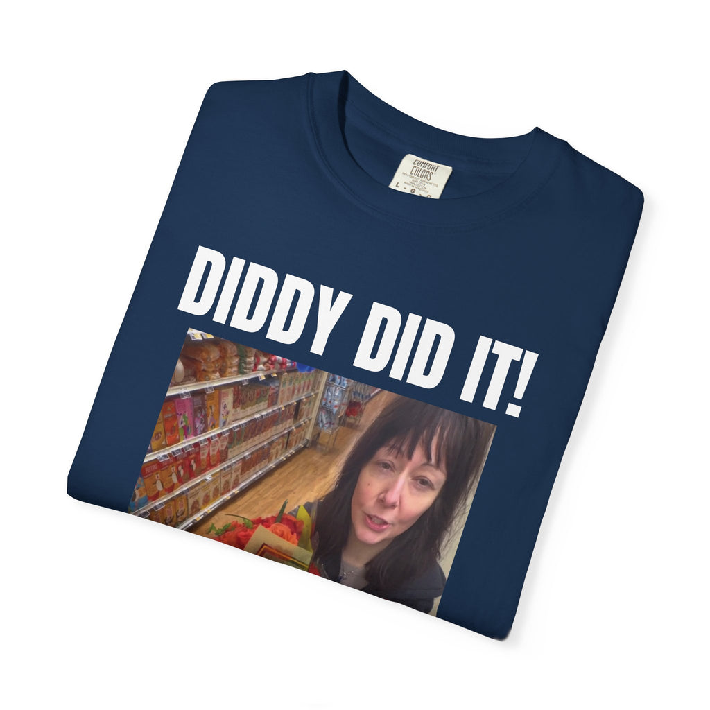 "DIDDY DID IT!" | ***[Graphic Tee]*** | EsiFlows x Starrrlight9 | Funny Viral DIDDY Anti-DIDDY T-Shirt