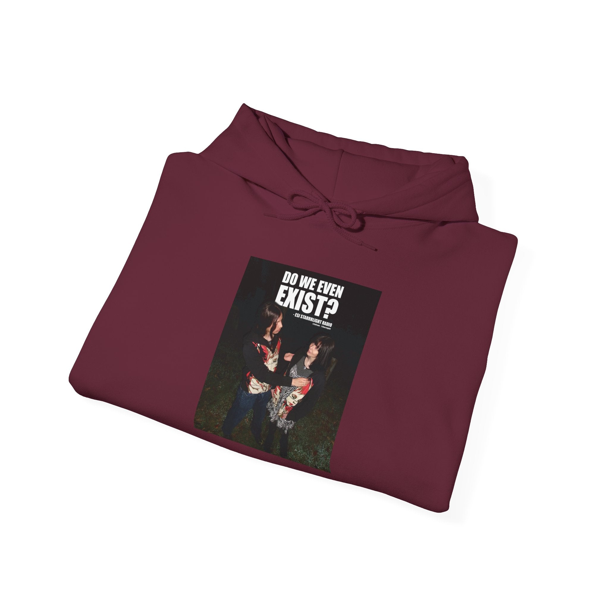 "Do We Even Exist?" | ***[Hoodie]*** | EsiFlows x Esi Starrrlight Radio | Existential Question Hoodie