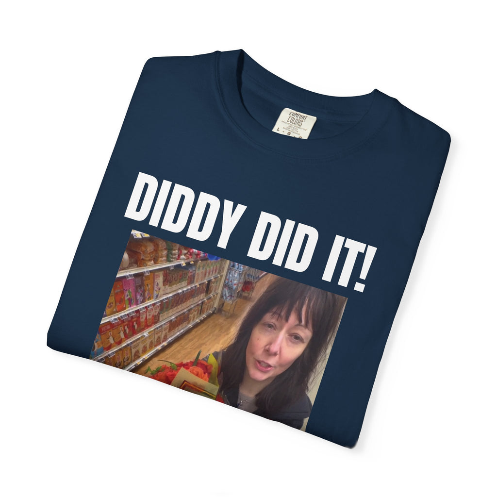 "DIDDY DID IT!" | ***[Graphic Tee]*** | EsiFlows x Starrrlight9 | Funny Viral DIDDY Anti-DIDDY T-Shirt