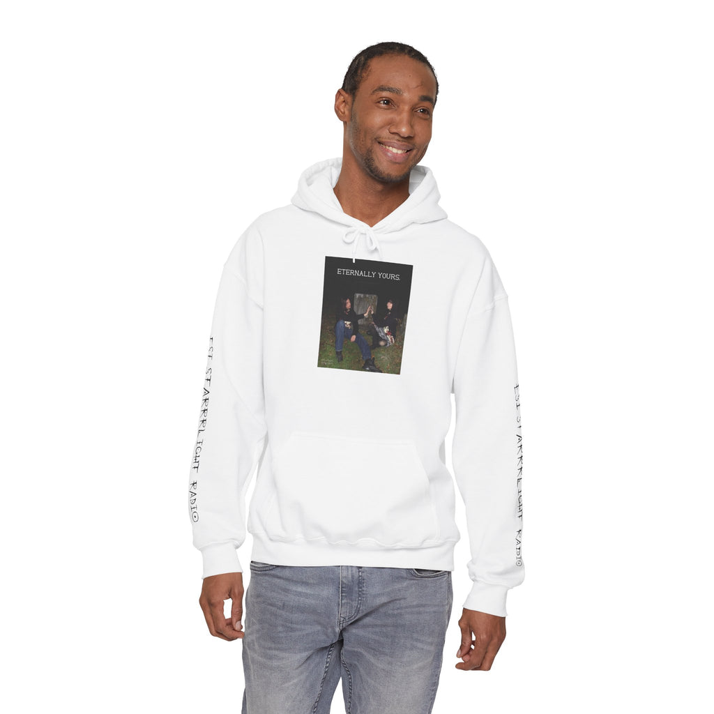 "Eternally Yours x It's Just the flow" | ***[Hoodie]*** | Esi Starrrlight Radio x EsiFlows | Cemetery Dark Alternative Aesthetic Dope Couple Based Couple Streetwear
