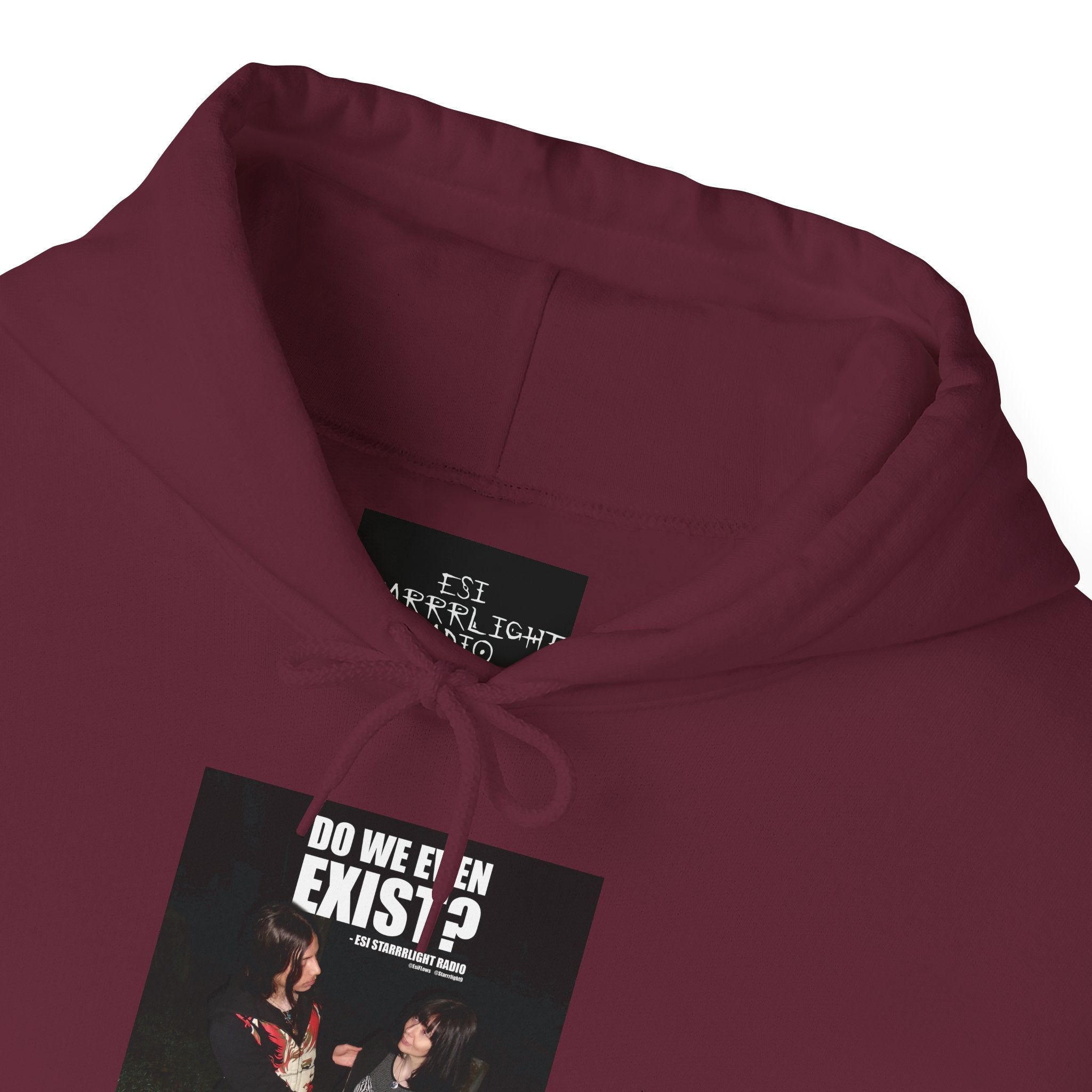 "Do We Even Exist?" | ***[Hoodie]*** | EsiFlows x Esi Starrrlight Radio | Existential Question Hoodie