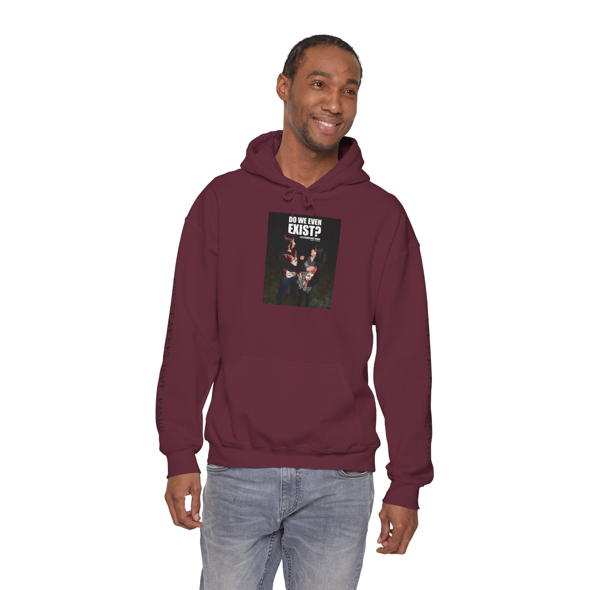 "Do We Even Exist?" | ***[Hoodie]*** | EsiFlows x Esi Starrrlight Radio | Existential Question Hoodie