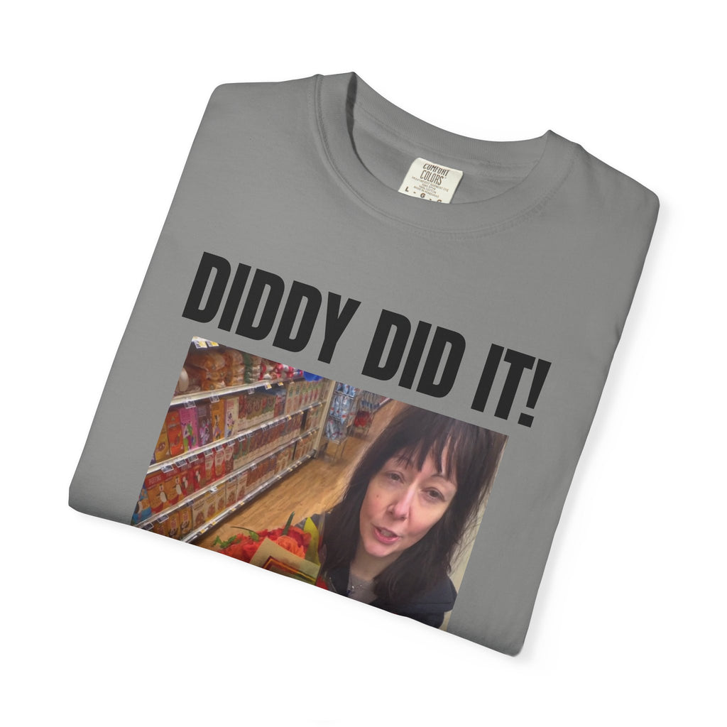 "DIDDY DID IT!" | ***[Graphic Tee]*** | EsiFlows x Starrrlight9 | Funny Viral DIDDY Anti-DIDDY T-Shirt