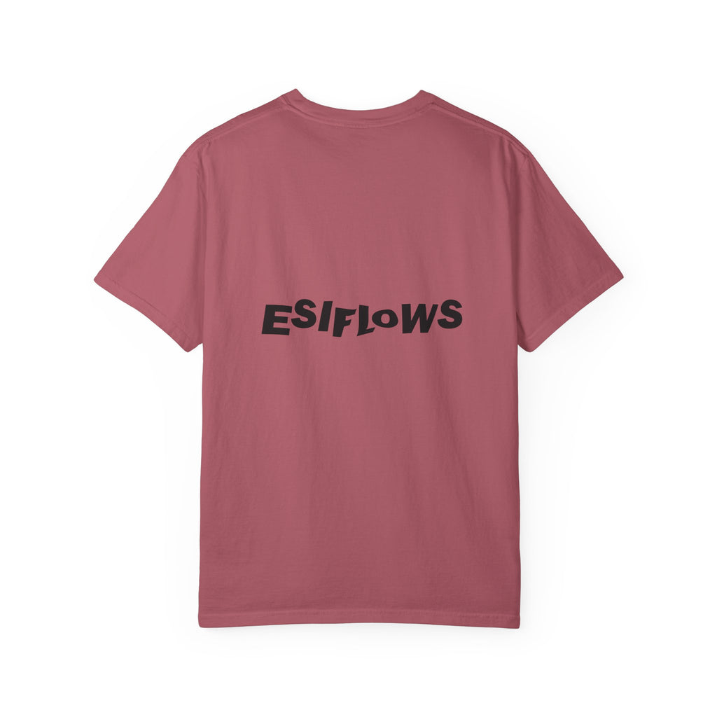 "ABORTION IS A HUMAN RIGHT"   |   ***[Graphic Tee]*** | Esi Starrrlight Radio x EsiFlows | Funny Abortion Unisex Garment-Dyed T-shirt