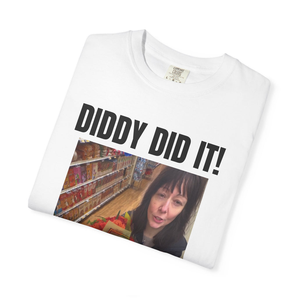 "DIDDY DID IT!" | ***[Graphic Tee]*** | EsiFlows x Starrrlight9 | Funny Viral DIDDY Anti-DIDDY T-Shirt