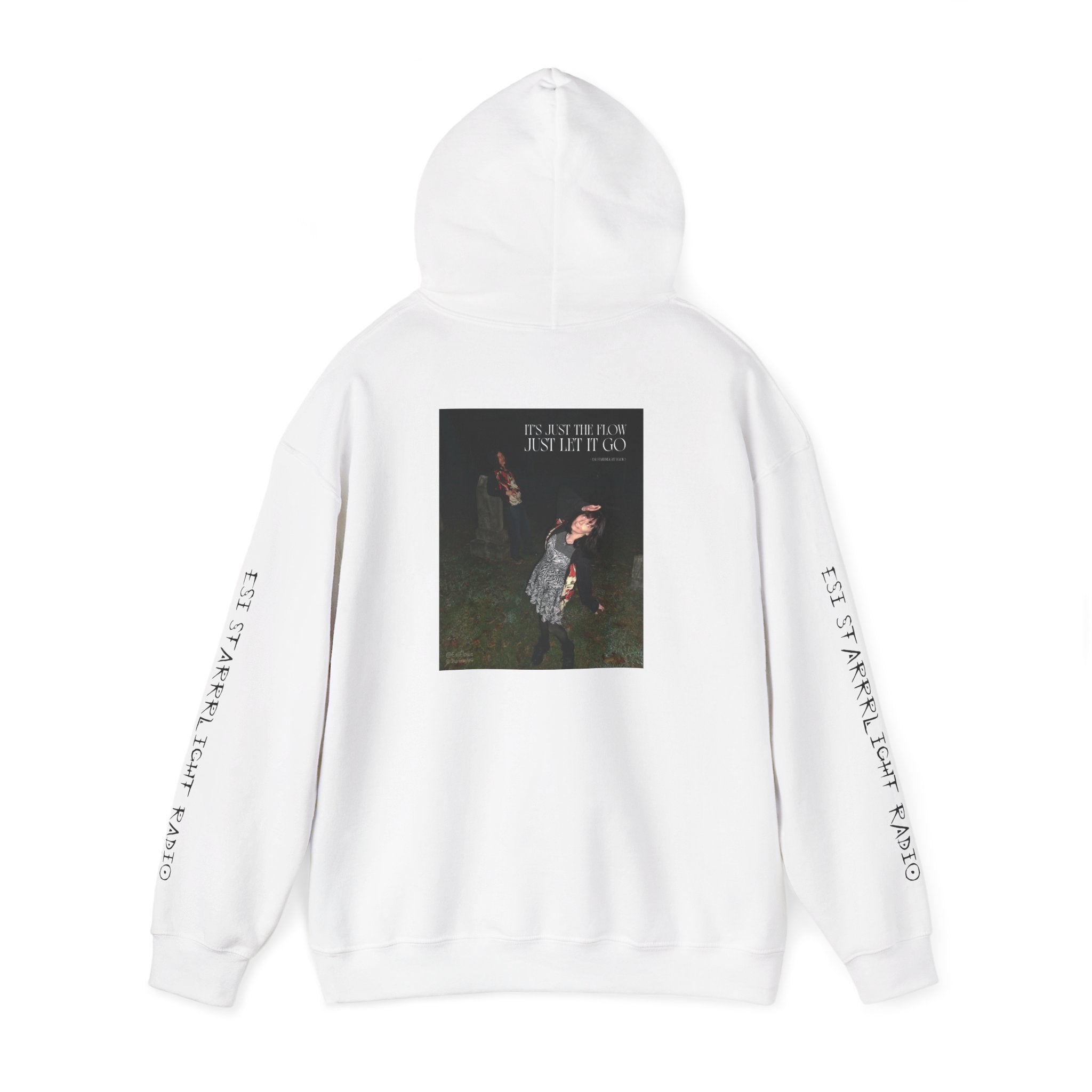 "Eternally Yours x It's Just the flow" | ***[Hoodie]*** | Esi Starrrlight Radio x EsiFlows | Cemetery Dark Alternative Aesthetic Dope Couple Based Couple Streetwear