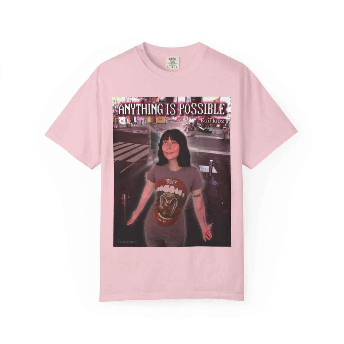 "Anything Is Possible" | ***[Graphic Tee]*** | EsiFlows | Surreal Dreamy Psychedelic Uplifting Unisex Garment - Dyed T-shirt - EsiFlows