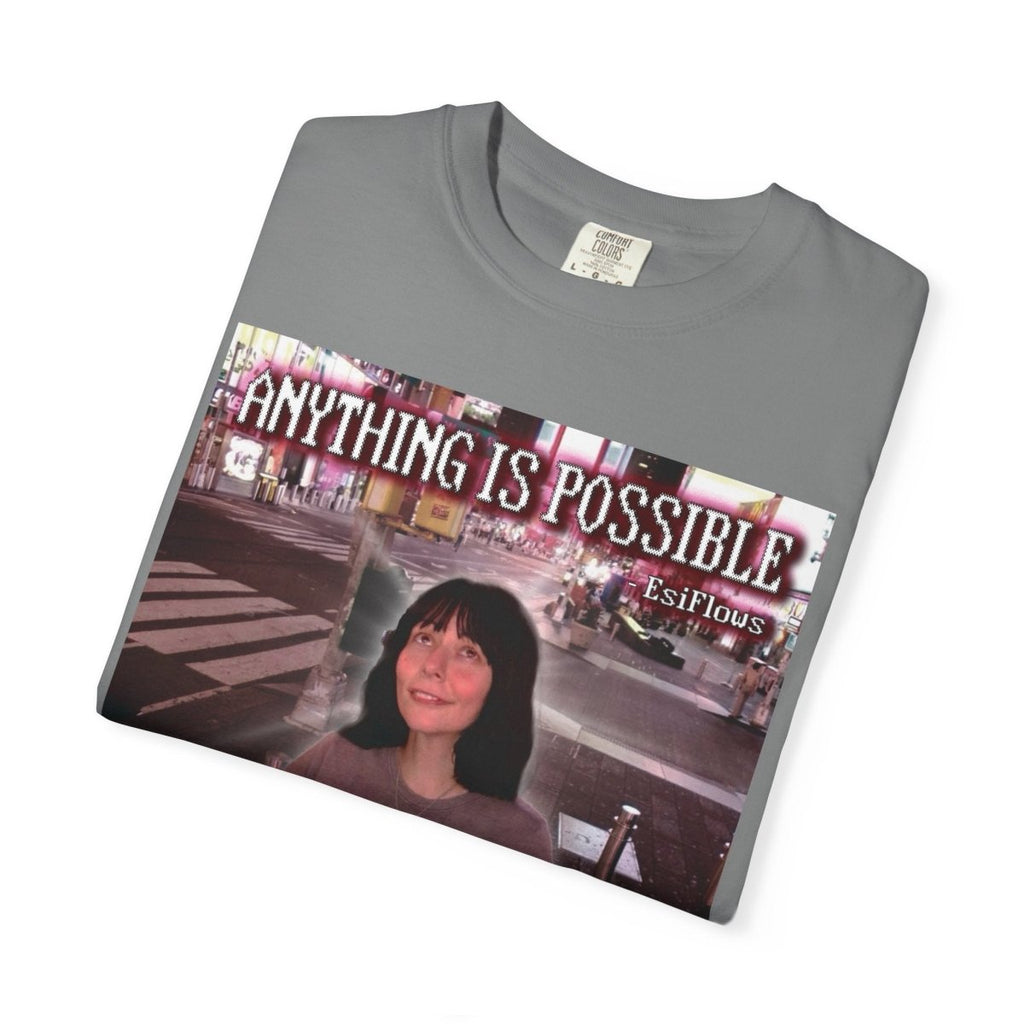 "Anything Is Possible" | ***[Graphic Tee]*** | EsiFlows | Surreal Dreamy Psychedelic Uplifting Unisex Garment - Dyed T-shirt - EsiFlows