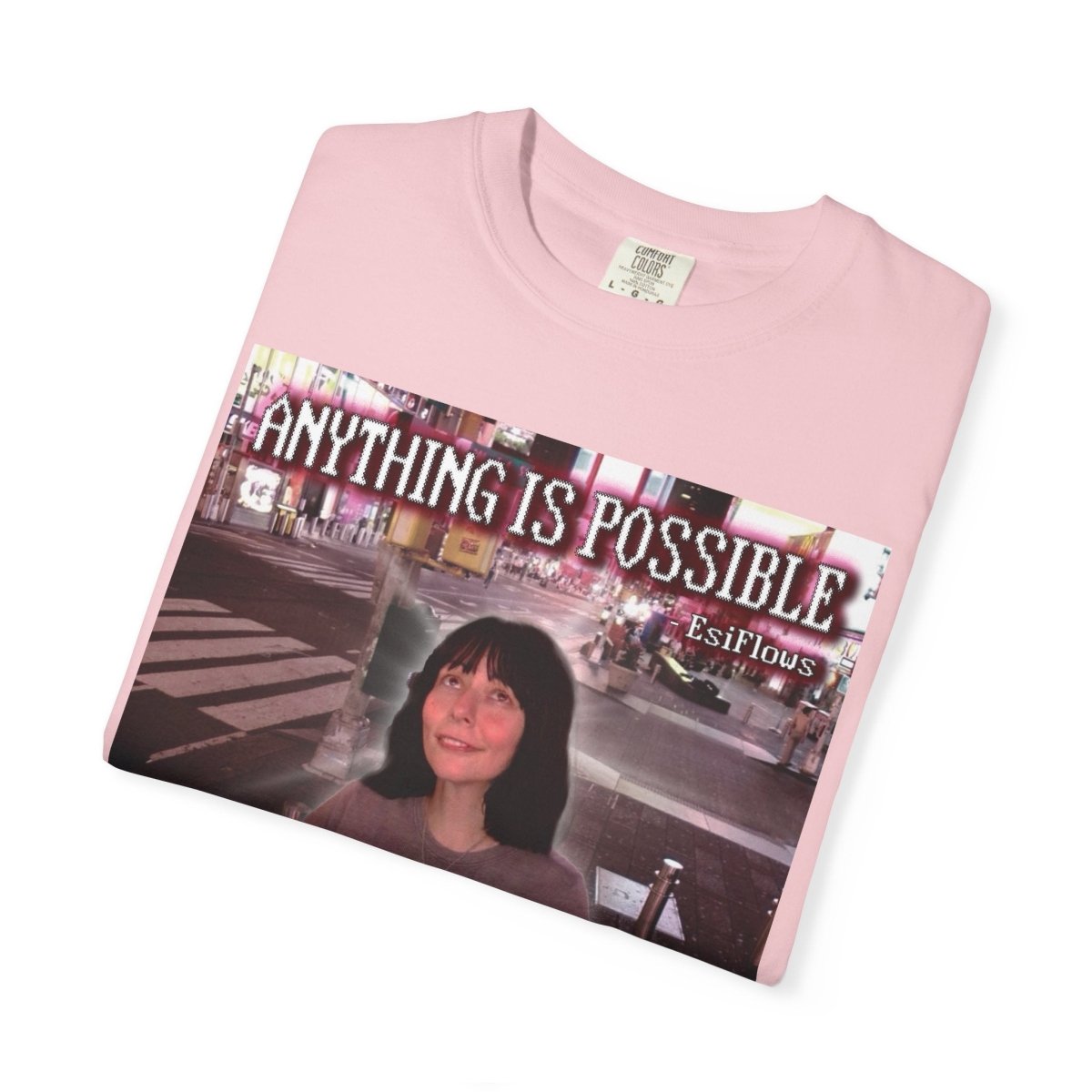 "Anything Is Possible" | ***[Graphic Tee]*** | EsiFlows | Surreal Dreamy Psychedelic Uplifting Unisex Garment - Dyed T-shirt - EsiFlows