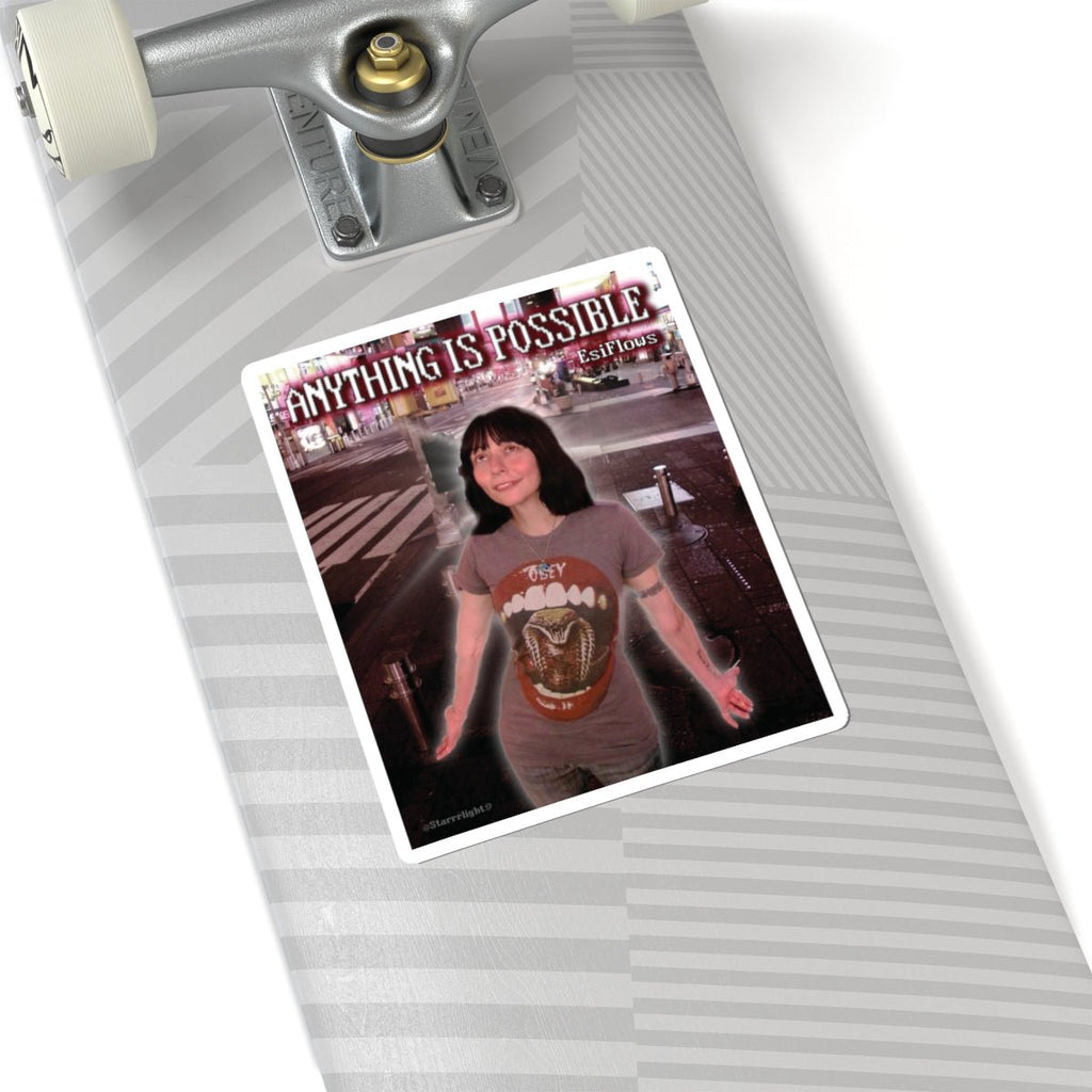 "Anything Is Possible" | ***[Sticker]*** | EsiFlows | NYC Times Square Uplifting Surreal Stickers - EsiFlows