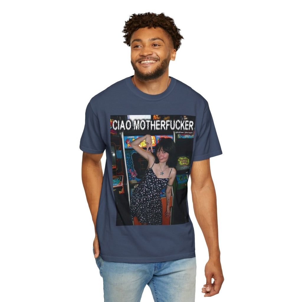 "Ciao Motherfucker - Arcade" | ***[Graphic Tee]*** | EsiFlows | Beautiful Fashion Model Aesthetic Arcade Tee Shirt - EsiFlows