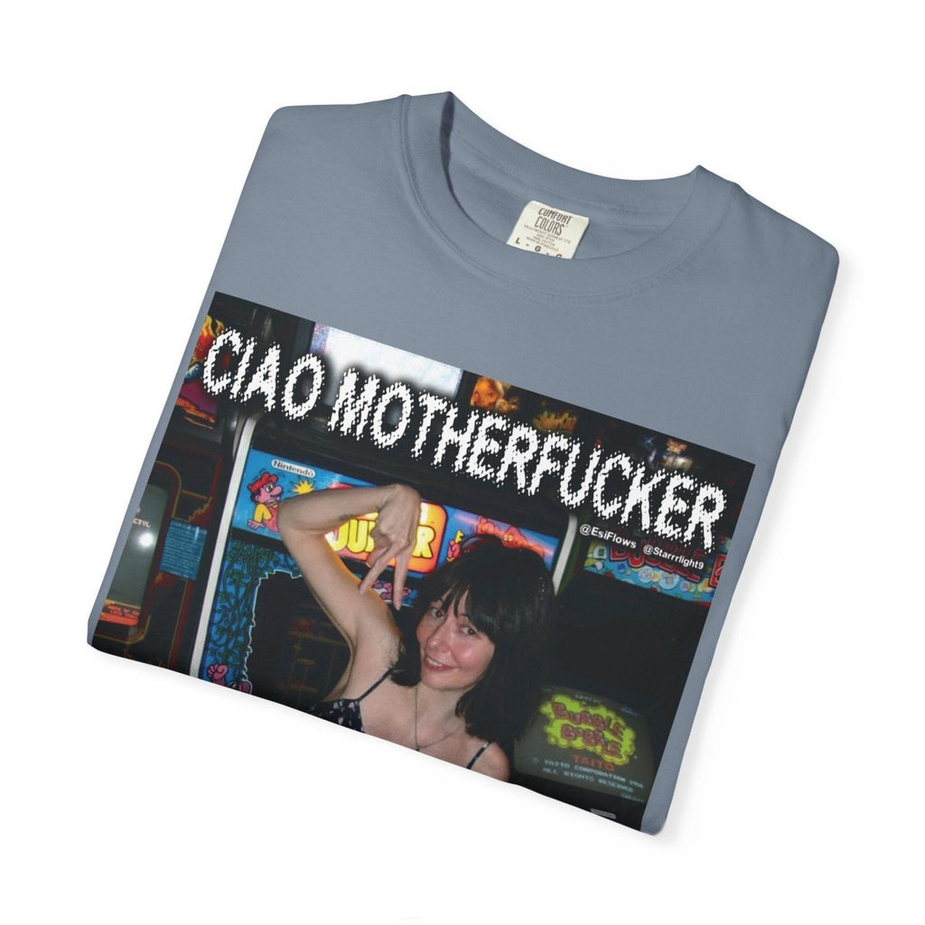 "Ciao Motherfucker - Arcade" | ***[Graphic Tee]*** | EsiFlows | Beautiful Fashion Model Aesthetic Arcade Tee Shirt - EsiFlows