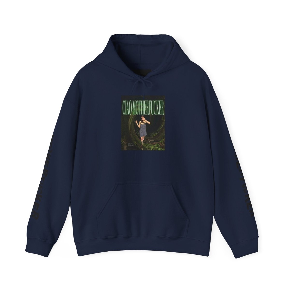 "Ciao Motherfucker - Faded Forest 1 & 2" | ***[Hoodie]*** | EsiFlows | Trippy Psychedelic Aesthetic 420 Based Streetwear - EsiFlows