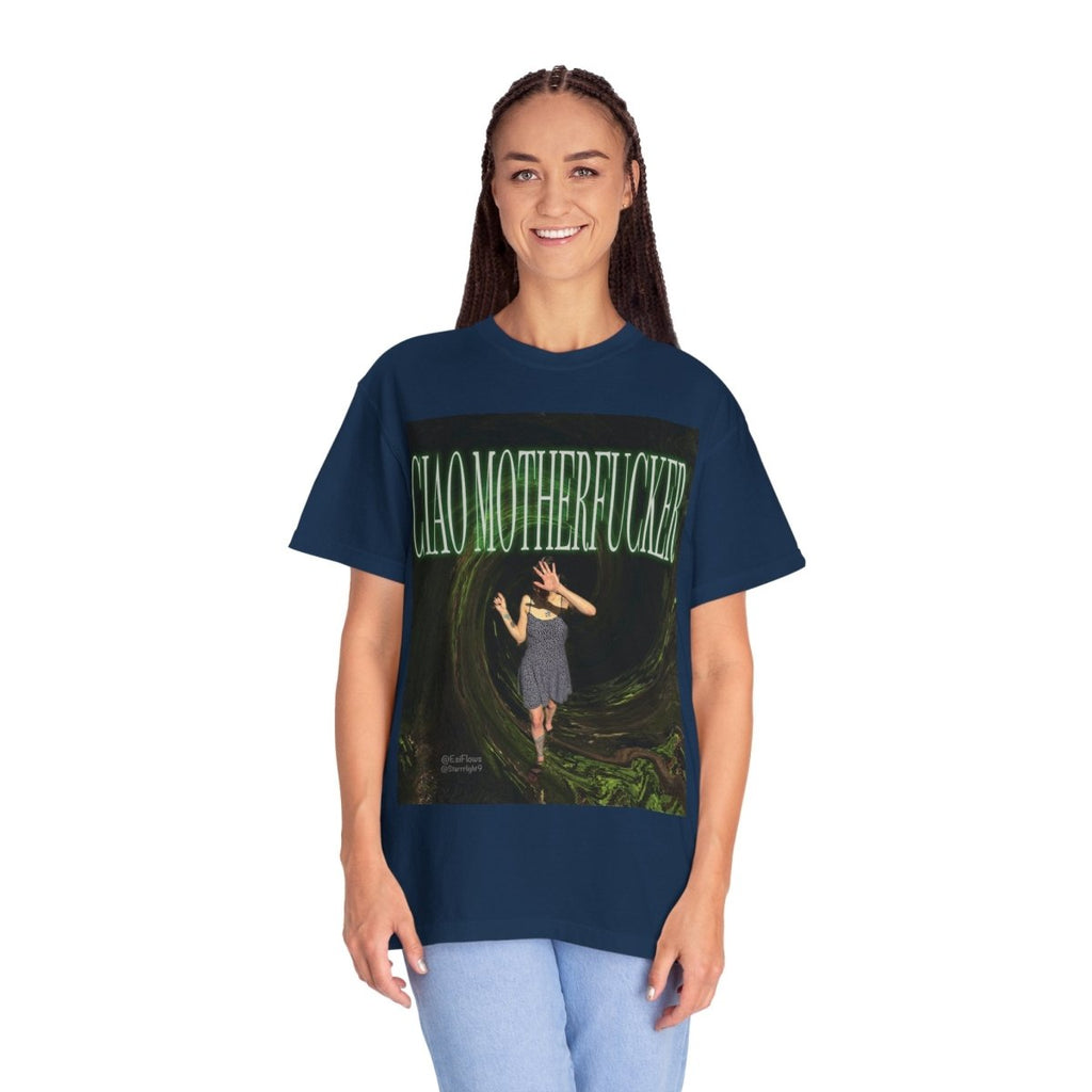 "Ciao Motherfucker - Faded Forest 2" | ***[Graphic Tee]*** | EsiFlows | Beautiful Fashion Model Aesthetic Arcade Tee Shirt - EsiFlows