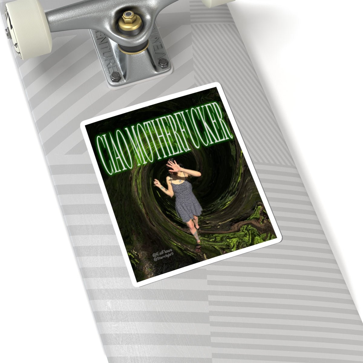 "Ciao Motherfucker - Faded Forest 2" | ***[Sticker]*** | EsiFlows | Kiss - Cut Stickers - EsiFlows