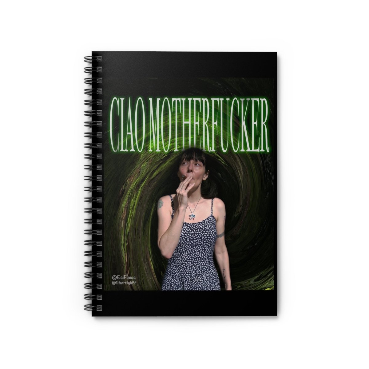 "Ciao Motherfucker - Faded Forest" | EsiFlows | ***[Spiral Notebook]*** | Trippy Psychedelic Visual - EsiFlows