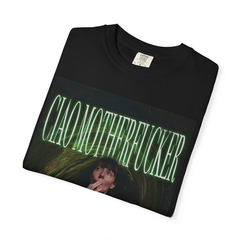 "Ciao Motherfucker - Faded Forest" | ***[Graphic Tee]*** | EsiFlows | Surreal 420 Trippy Dope Fashion Dreamy Unisex Garment - Dyed T-shirt - EsiFlows