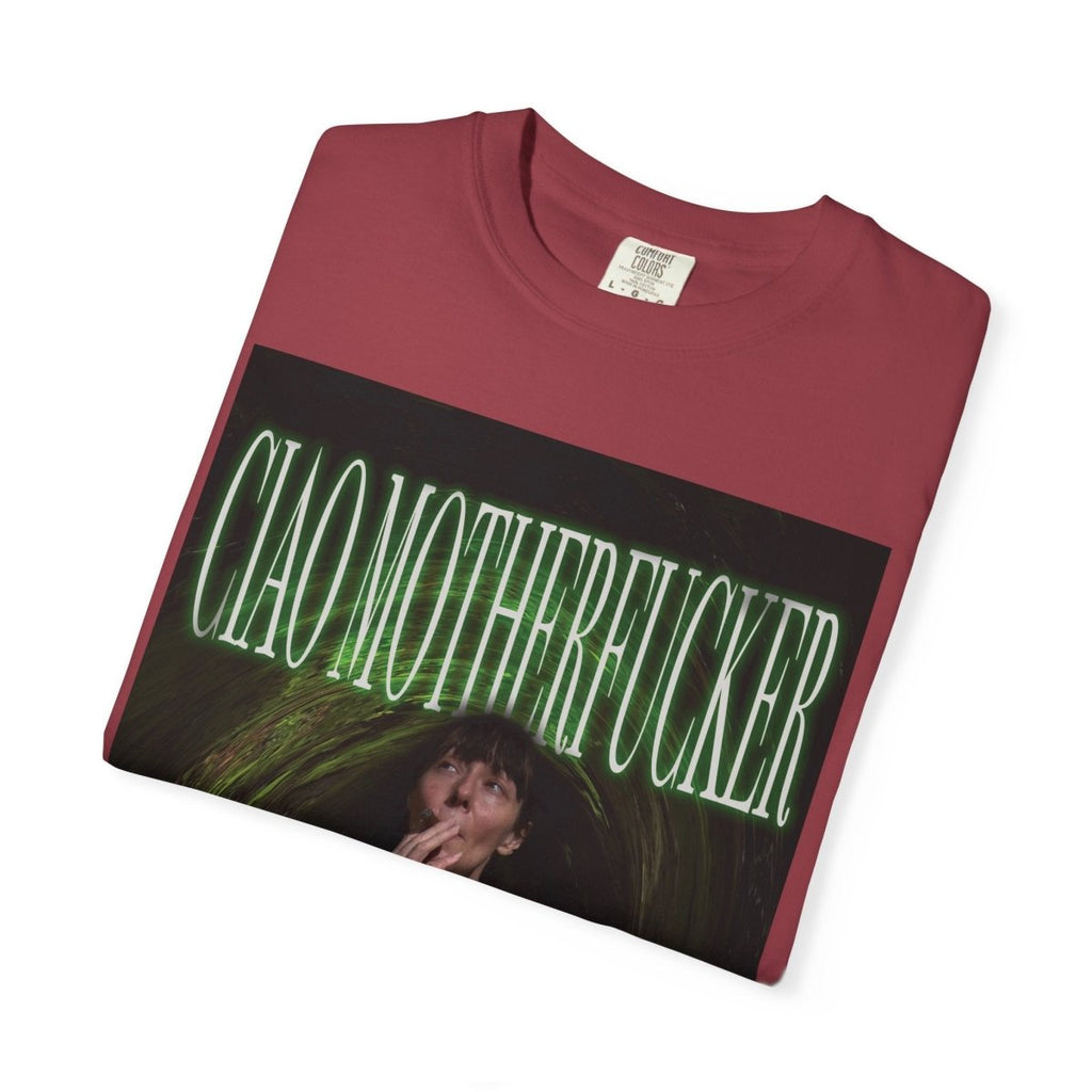"Ciao Motherfucker - Faded Forest" | ***[Graphic Tee]*** | EsiFlows | Surreal 420 Trippy Dope Fashion Dreamy Unisex Garment - Dyed T-shirt - EsiFlows