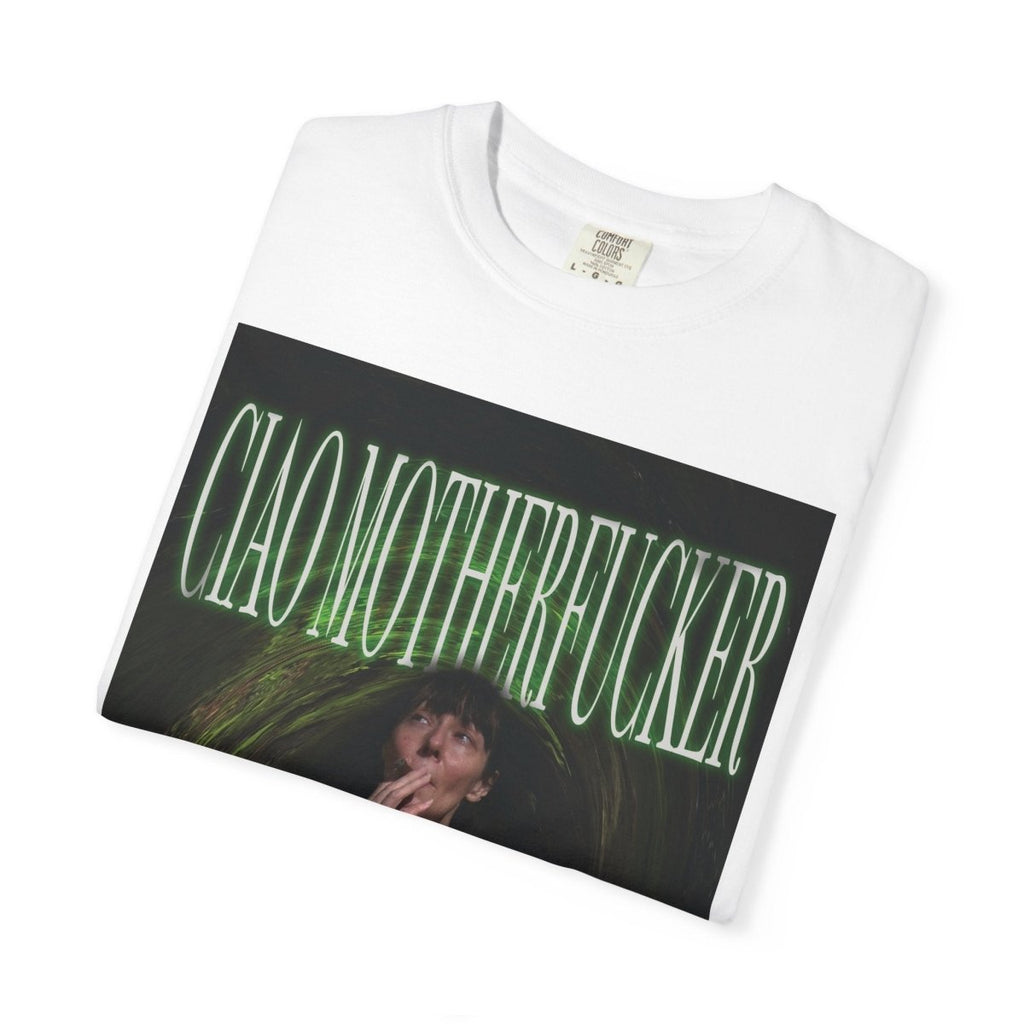 "Ciao Motherfucker - Faded Forest" | ***[Graphic Tee]*** | EsiFlows | Surreal 420 Trippy Dope Fashion Dreamy Unisex Garment - Dyed T-shirt - EsiFlows