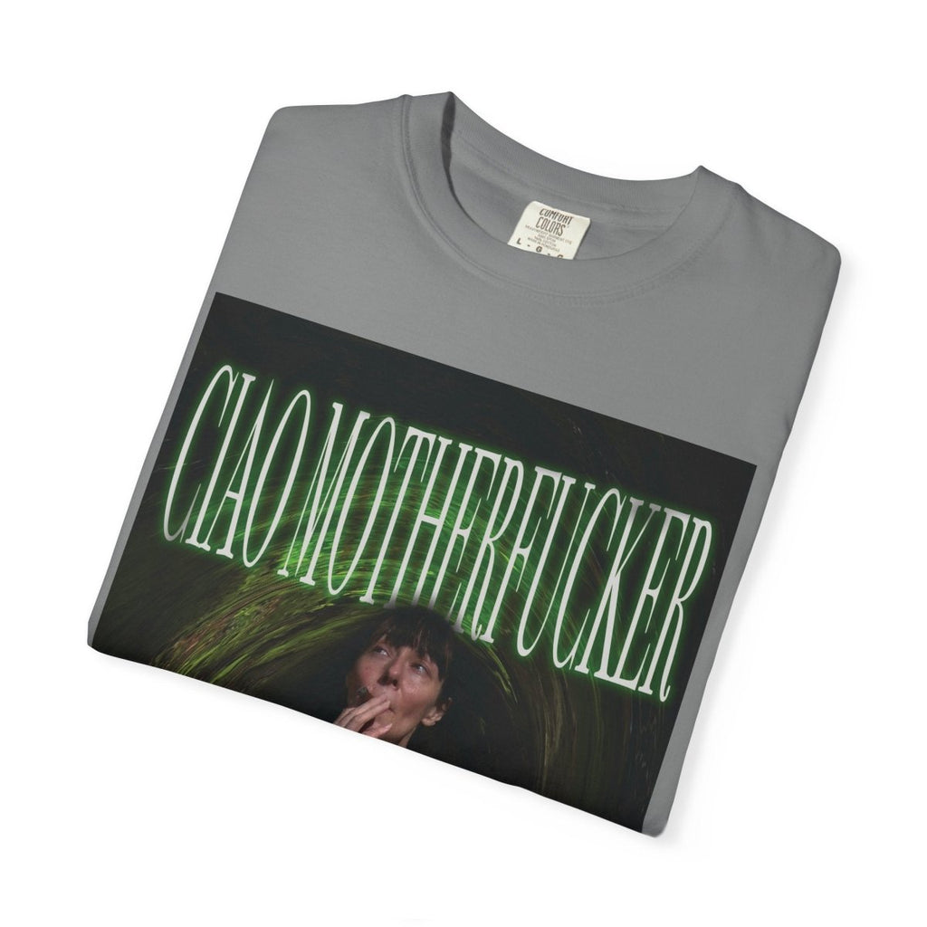 "Ciao Motherfucker - Faded Forest" | ***[Graphic Tee]*** | EsiFlows | Surreal 420 Trippy Dope Fashion Dreamy Unisex Garment - Dyed T-shirt - EsiFlows