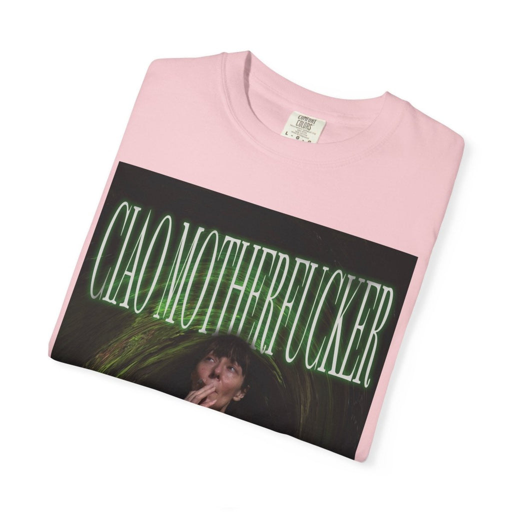 "Ciao Motherfucker - Faded Forest" | ***[Graphic Tee]*** | EsiFlows | Surreal 420 Trippy Dope Fashion Dreamy Unisex Garment - Dyed T-shirt - EsiFlows