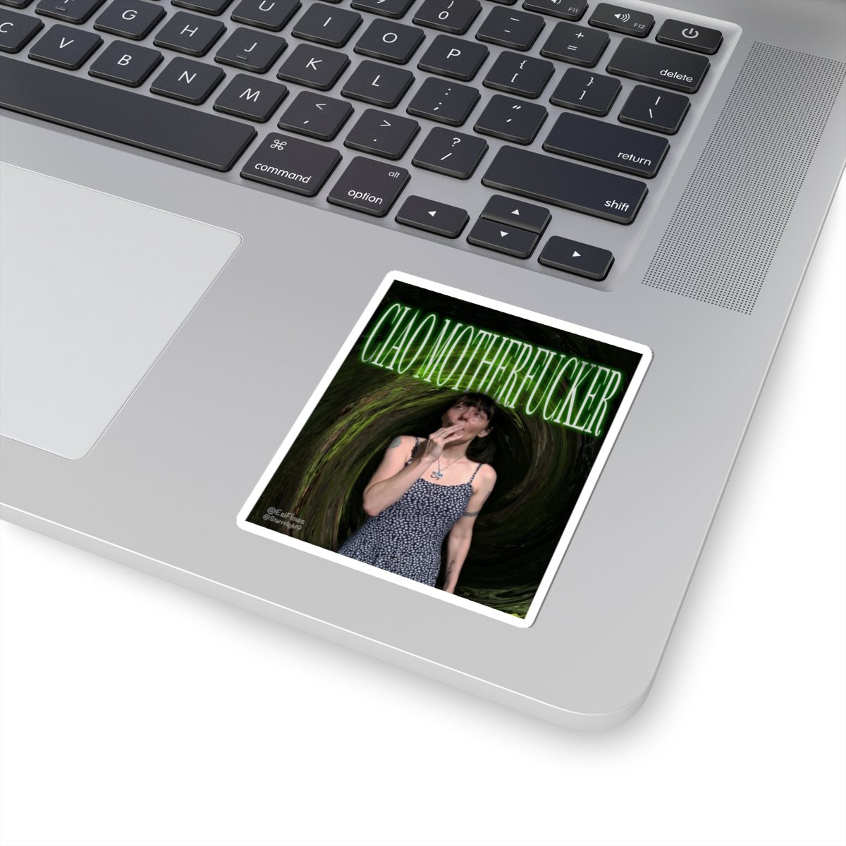 "Ciao Motherfucker - Faded Forest" | ***[Sticker]*** | EsiFlows | Kiss - Cut Stickers - EsiFlows