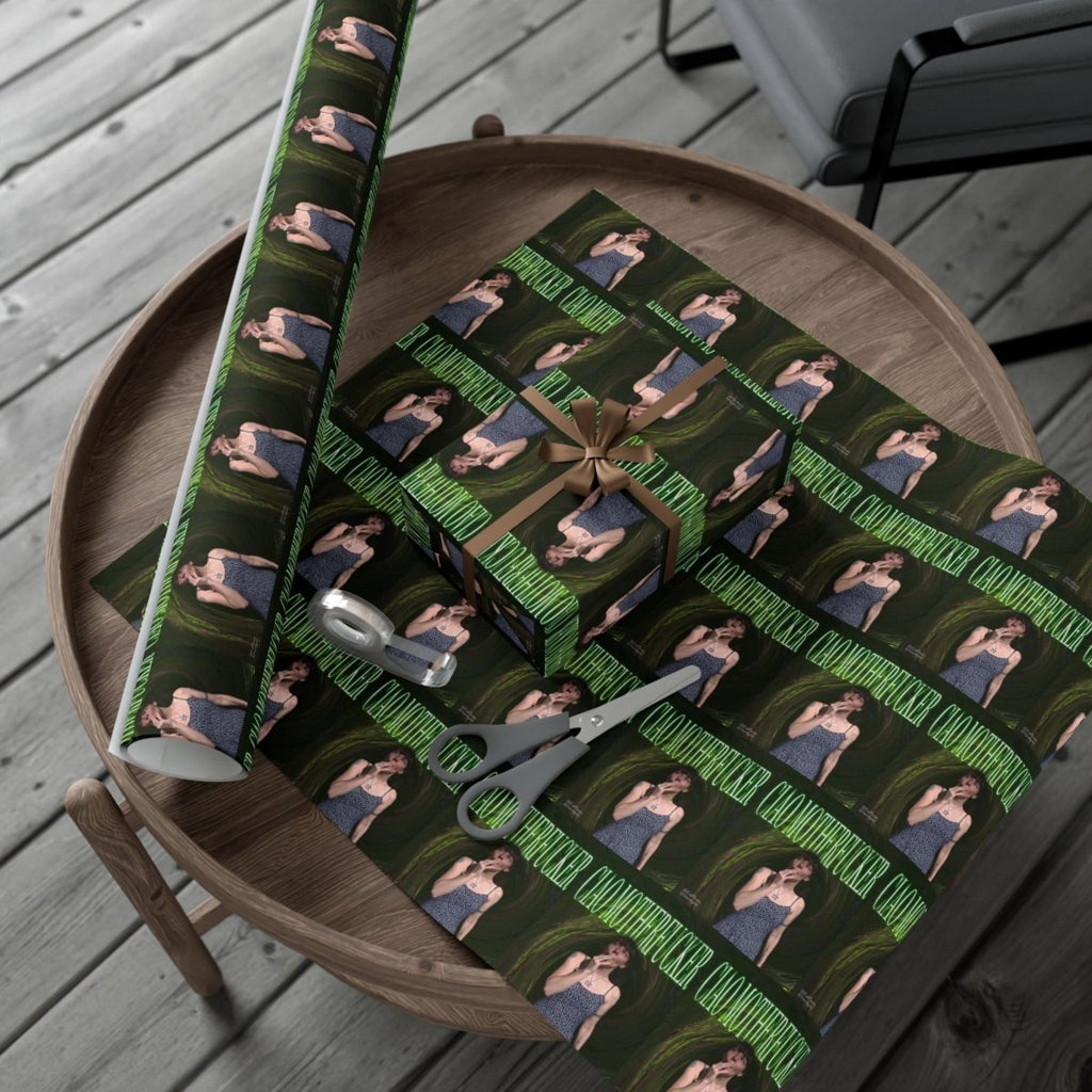 "Ciao Motherfucker - Faded Forest" | ***[Wrapping Paper]*** | EsiFlows | Dope Trippy 420 Psychedelic Gift Wrap Paper - EsiFlows