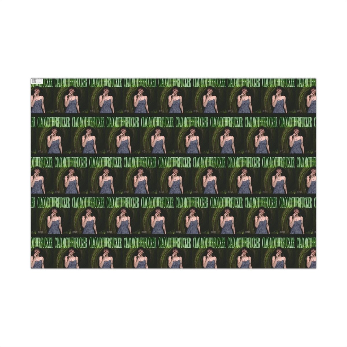 "Ciao Motherfucker - Faded Forest" | ***[Wrapping Paper]*** | EsiFlows | Dope Trippy 420 Psychedelic Gift Wrap Paper - EsiFlows