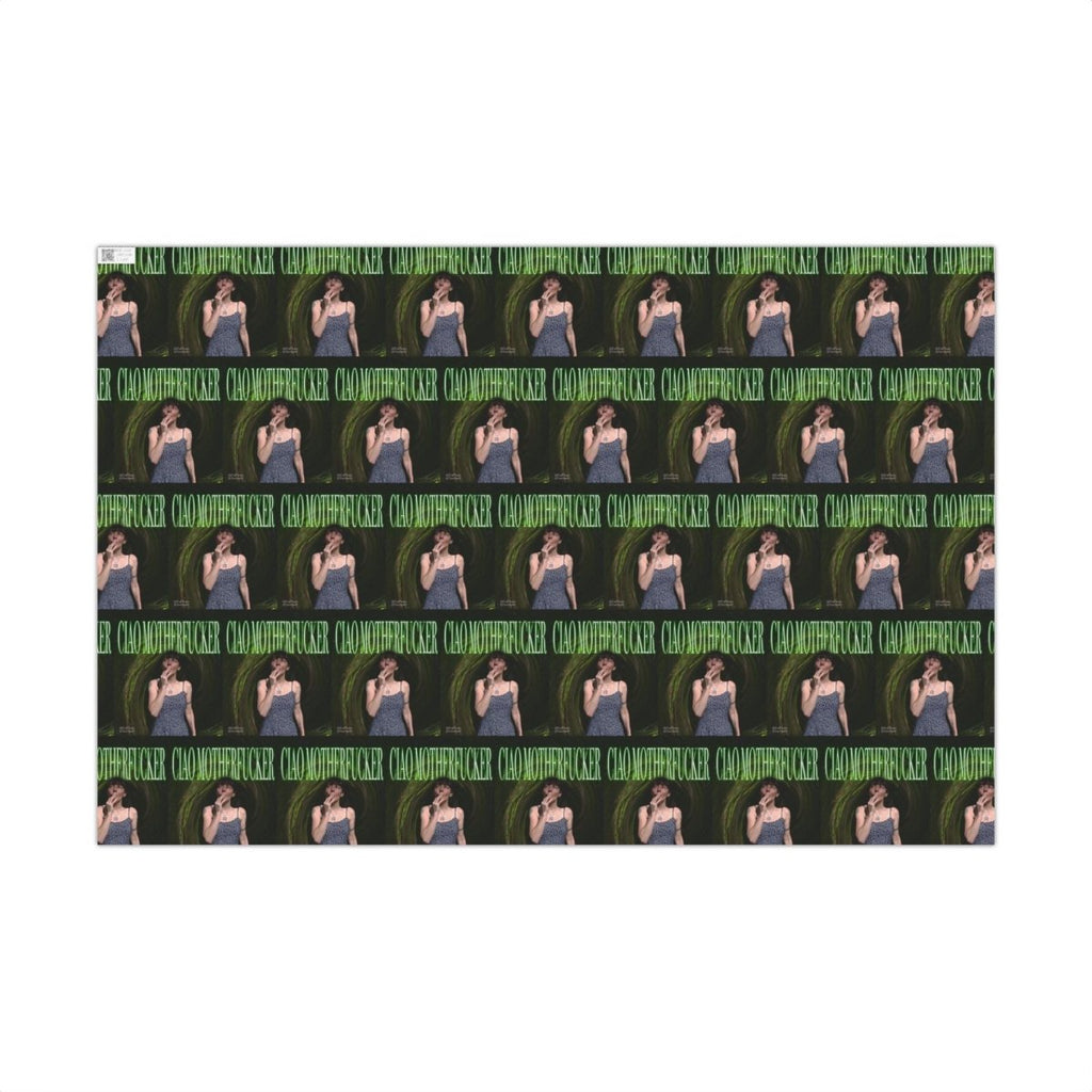 "Ciao Motherfucker - Faded Forest" | ***[Wrapping Paper]*** | EsiFlows | Dope Trippy 420 Psychedelic Gift Wrap Paper - EsiFlows