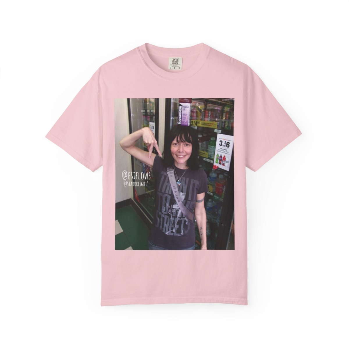 "Ciao Motherfucker - Gas Station" | ***[Graphic Tee]*** | Esiflows | Surreal Fun Dreamy Woman Aesthetic Alternative Psychedelic Streetwear T-Shirt - EsiFlows