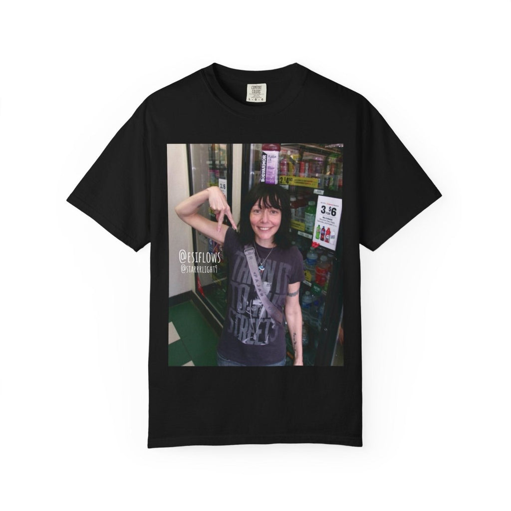 "Ciao Motherfucker - Gas Station" | ***[Graphic Tee]*** | Esiflows | Surreal Fun Dreamy Woman Aesthetic Alternative Psychedelic Streetwear T-Shirt - EsiFlows