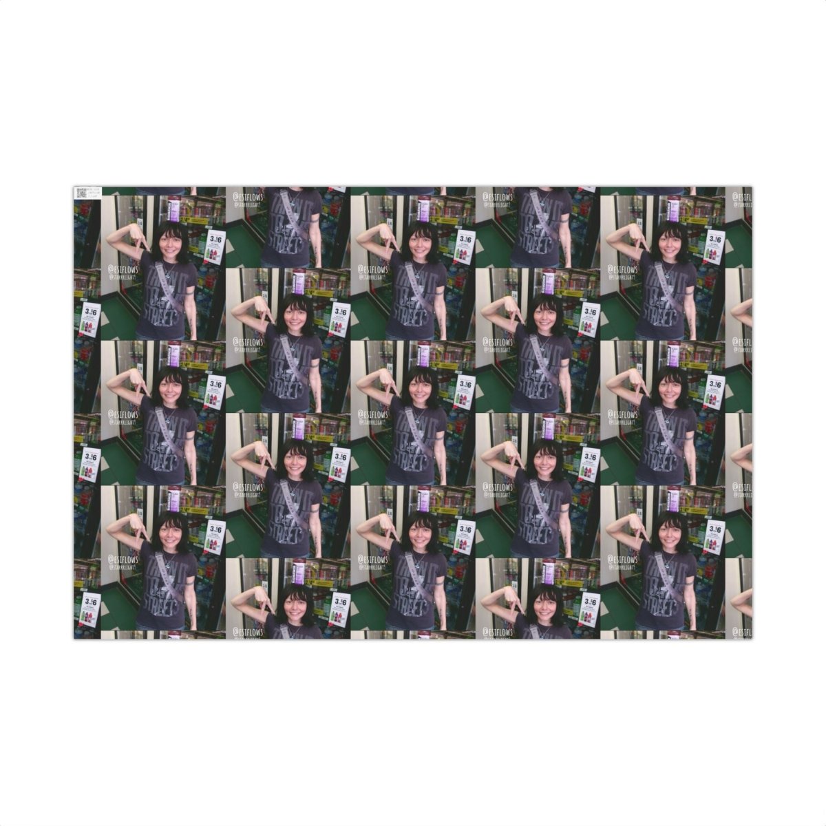 "Ciao Motherfucker - Gas Station" | ***[Wrapping Paper]*** | EsiFlows | Funny Dope Goofy Gift Wrap Paper - EsiFlows