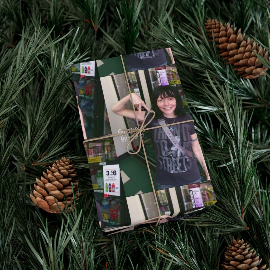 "Ciao Motherfucker - Gas Station" | ***[Wrapping Paper]*** | EsiFlows | Funny Dope Goofy Gift Wrap Paper - EsiFlows