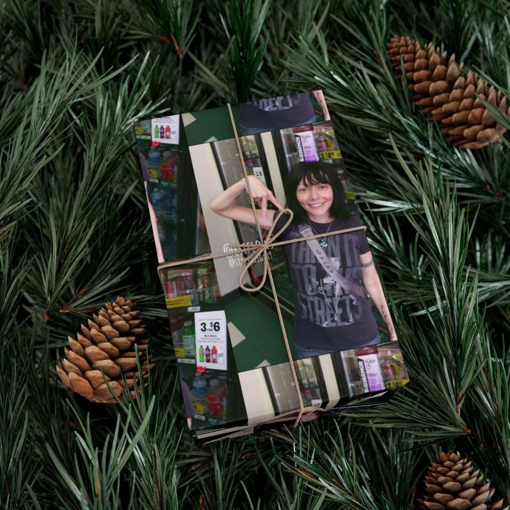 "Ciao Motherfucker - Gas Station" | ***[Wrapping Paper]*** | EsiFlows | Funny Dope Goofy Gift Wrap Paper - EsiFlows