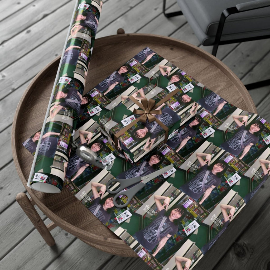 "Ciao Motherfucker - Gas Station" | ***[Wrapping Paper]*** | EsiFlows | Funny Dope Goofy Gift Wrap Paper - EsiFlows