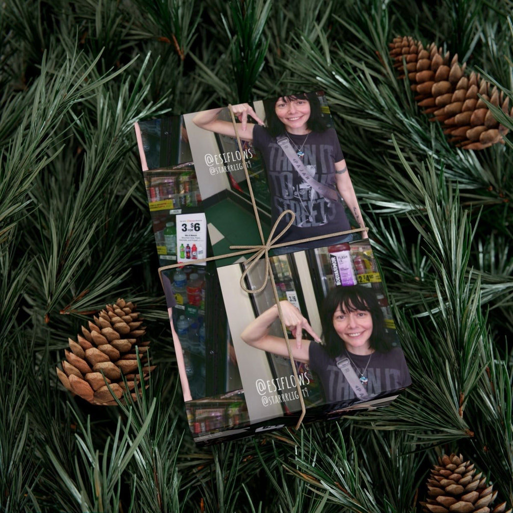 "Ciao Motherfucker - Gas Station" | ***[Wrapping Paper]*** | EsiFlows | Funny Dope Goofy Gift Wrap Paper - EsiFlows