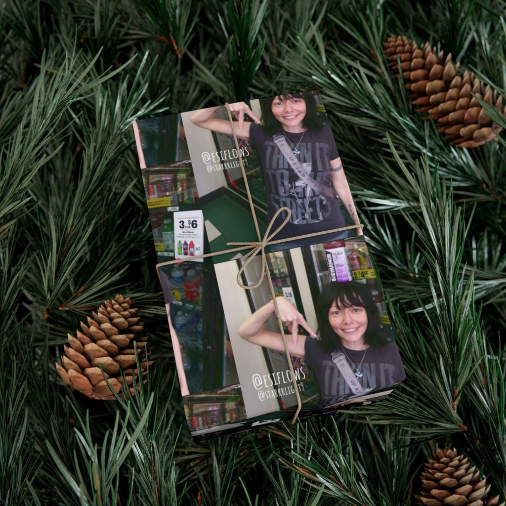 "Ciao Motherfucker - Gas Station" | ***[Wrapping Paper]*** | EsiFlows | Funny Dope Goofy Gift Wrap Paper - EsiFlows