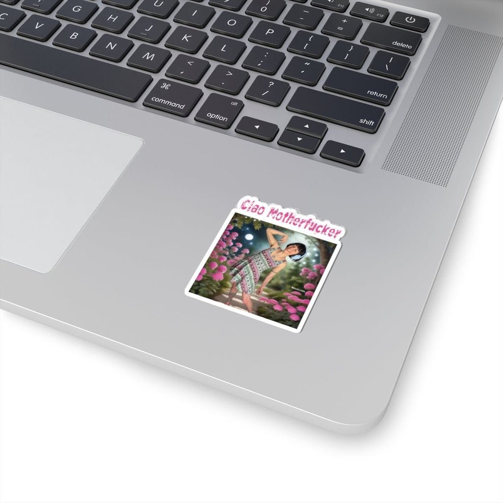 "Ciao Motherfucker - Moon Flower" | ***[Sticker]*** | Esiflows | Surreal Dreamy Uplifting Sticker - EsiFlows