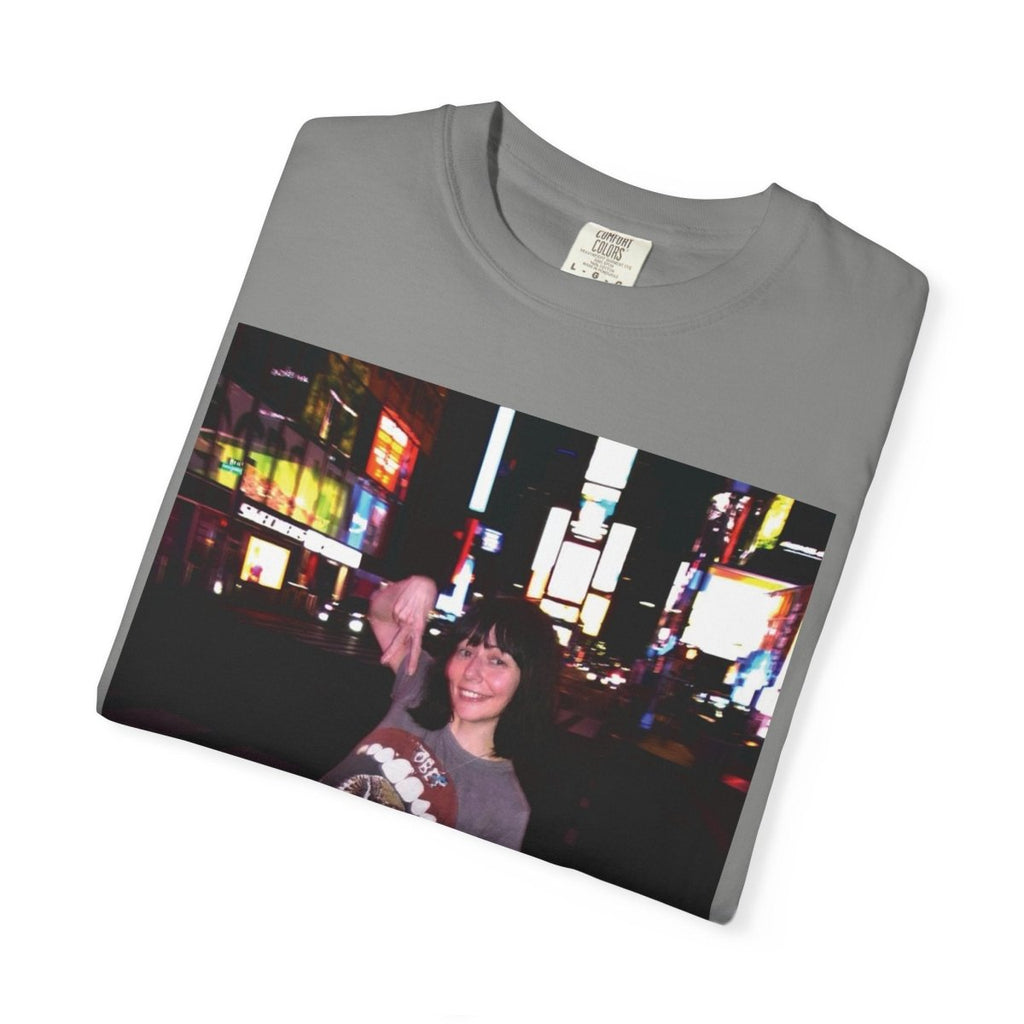 "Ciao New York City, Times Square" | ***[Graphic Tee]*** | EsiFlows | New York City Streetwear Fashion Dreamy Unisex Garment - Dyed T-shirt - EsiFlows