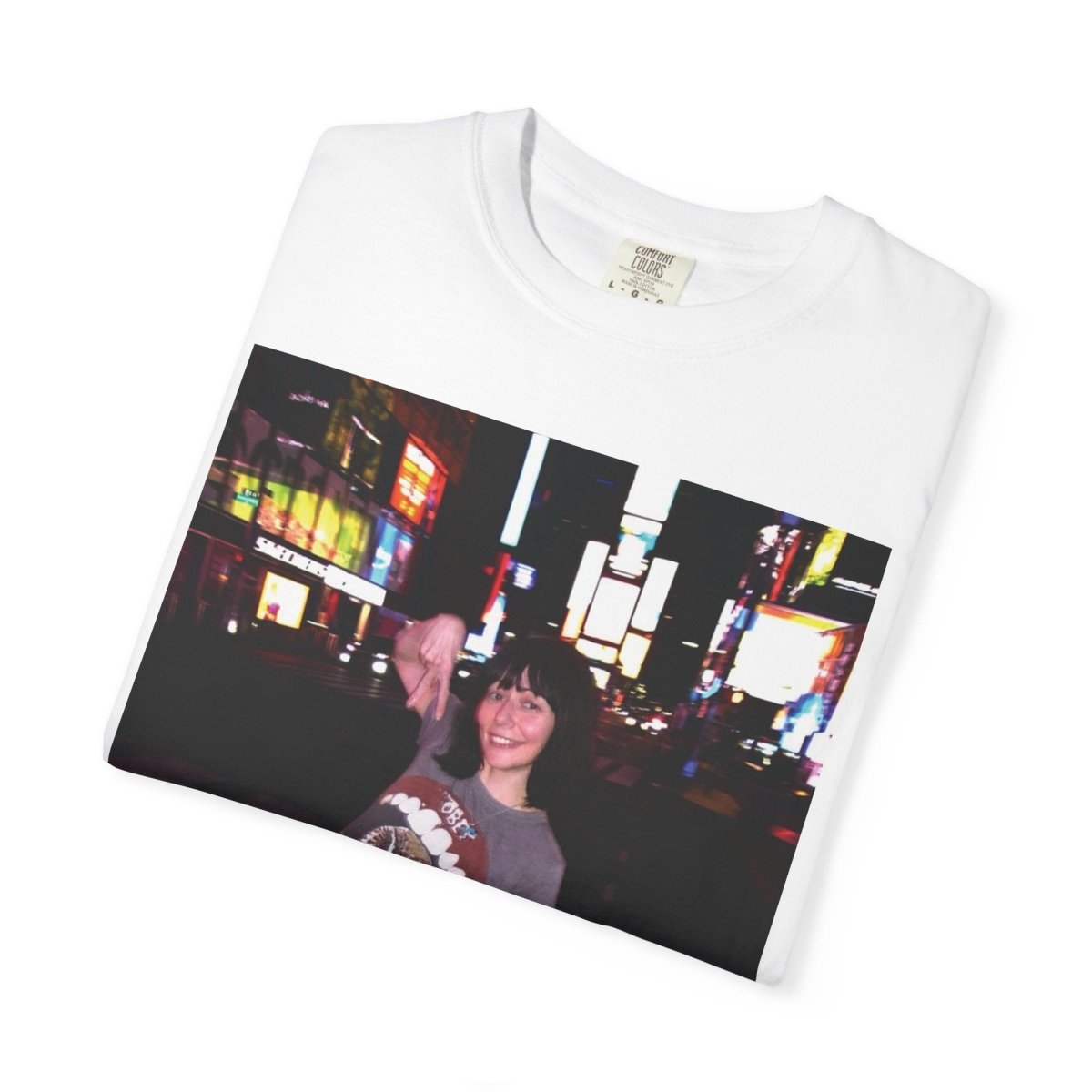 "Ciao New York City, Times Square" | ***[Graphic Tee]*** | EsiFlows | New York City Streetwear Fashion Dreamy Unisex Garment - Dyed T-shirt - EsiFlows