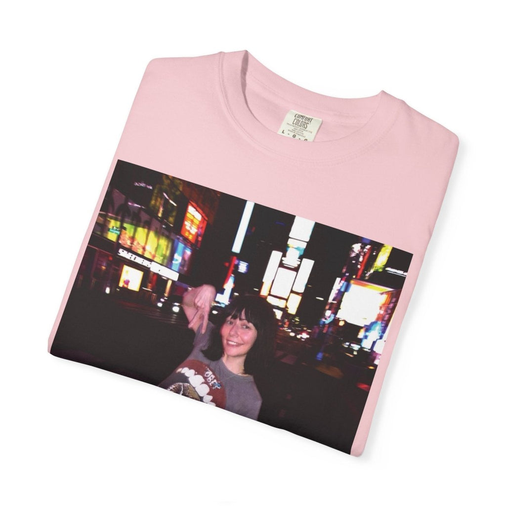 "Ciao New York City, Times Square" | ***[Graphic Tee]*** | EsiFlows | New York City Streetwear Fashion Dreamy Unisex Garment - Dyed T-shirt - EsiFlows