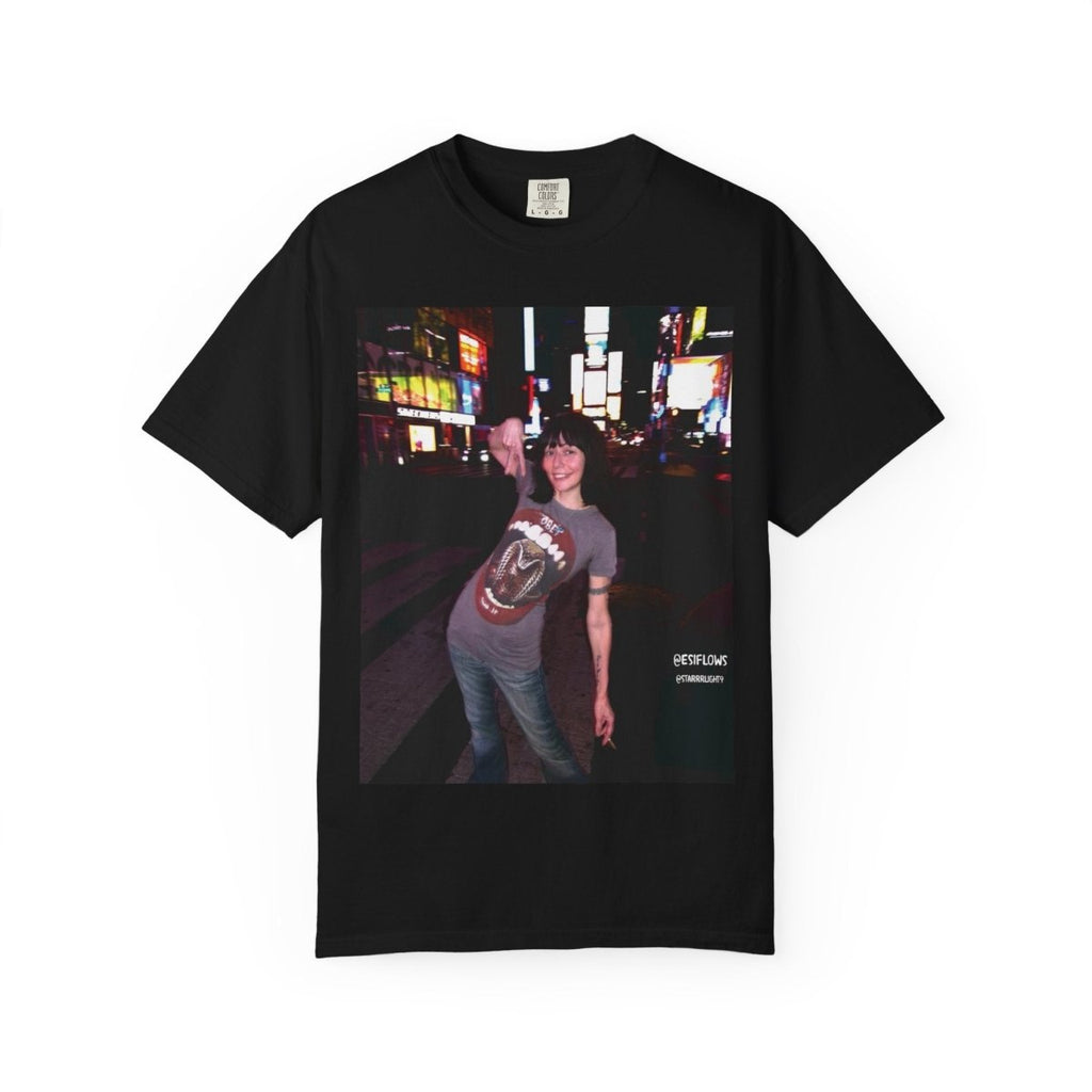 "Ciao New York City, Times Square" | ***[Graphic Tee]*** | EsiFlows | New York City Streetwear Fashion Dreamy Unisex Garment - Dyed T-shirt - EsiFlows