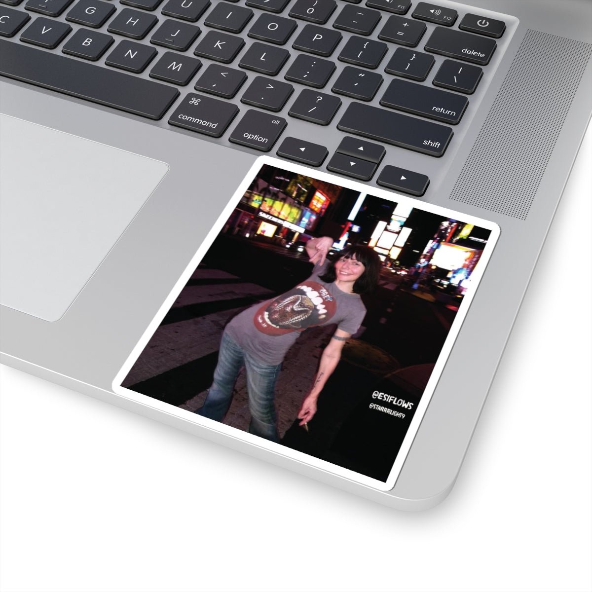 "Ciao New York City, Times Square" | ***[Sticker]*** | EsiFlows | NYC Streetwear Fashion Alternative Stickers - EsiFlows