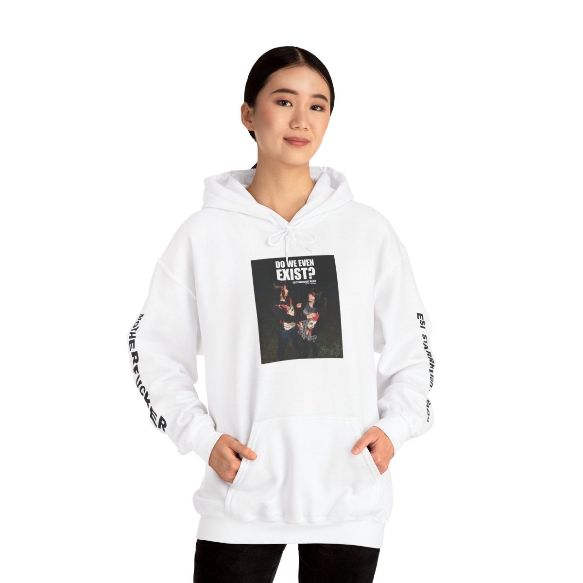"Do We Even Exist?" | ***[Hoodie]*** | EsiFlows x Esi Starrrlight Radio | Existential Question Hoodie - EsiFlows