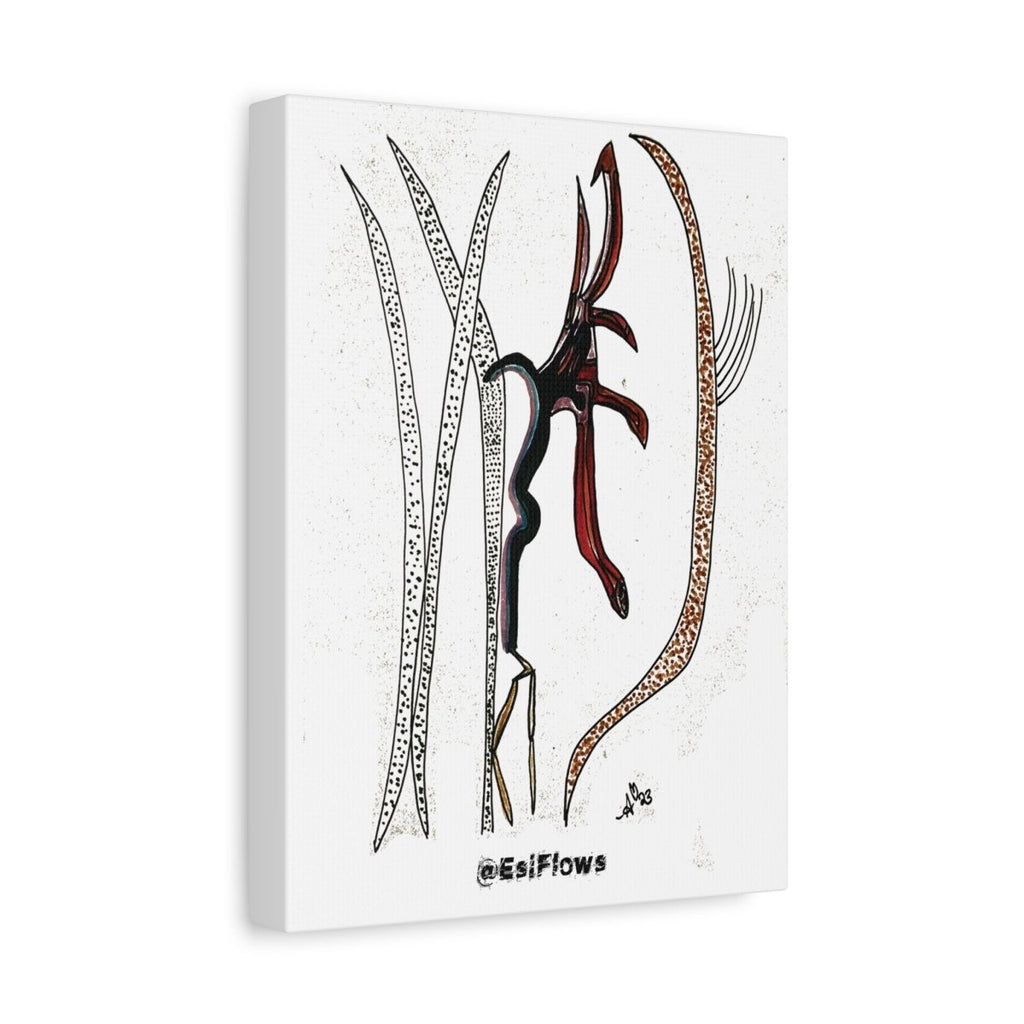 "Energy Art v11" | ***[Canvas Print]*** | EsiFlows | Colorful Abstract Canvas Wall Art - EsiFlows