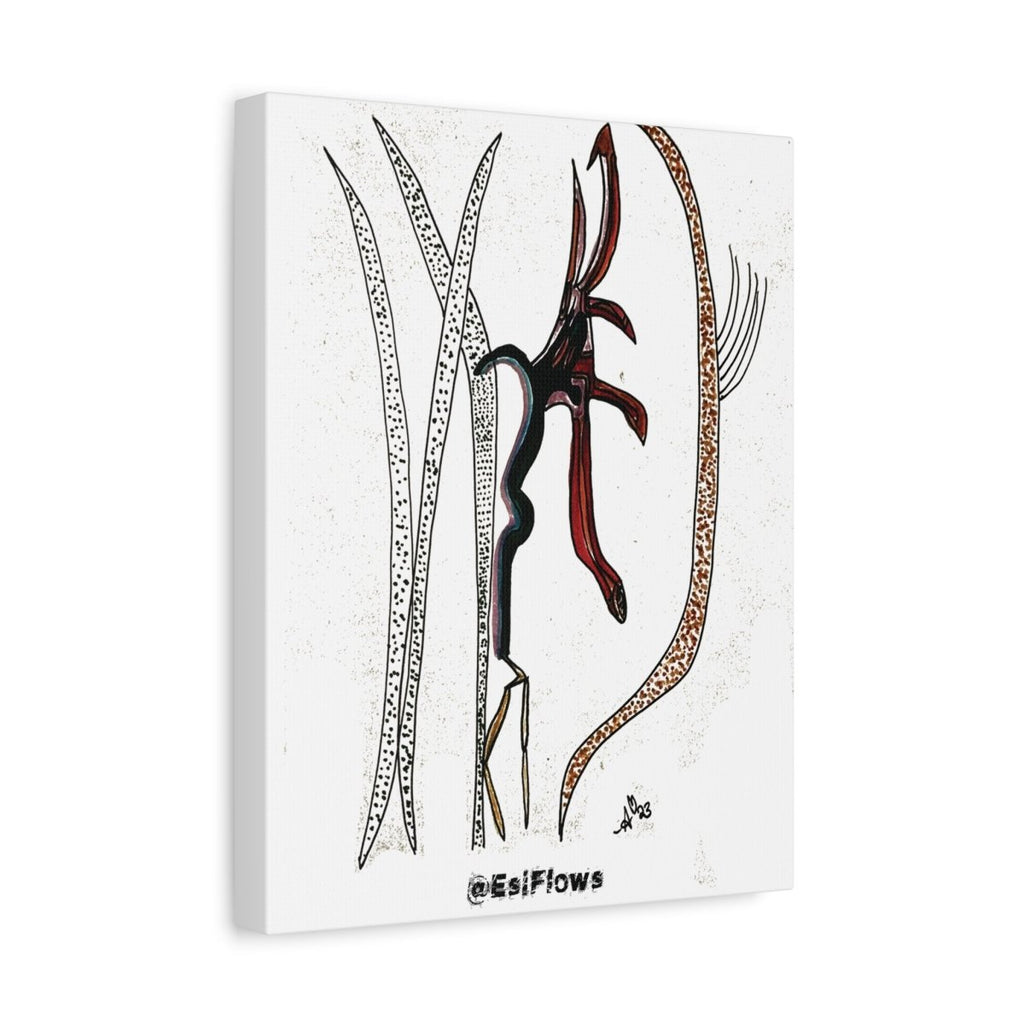 "Energy Art v11" | ***[Canvas Print]*** | EsiFlows | Colorful Abstract Canvas Wall Art - EsiFlows