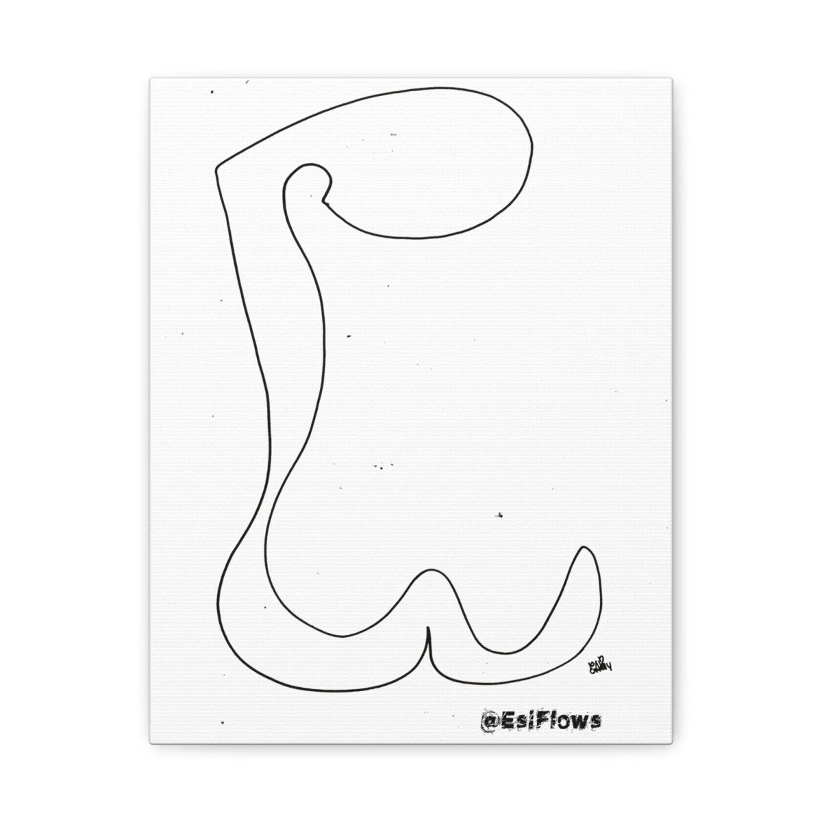 "Energy Art v8" | ***[Canvas Print]*** | EsiFlows | Colorful Abstract Canvas Wall Art - EsiFlows