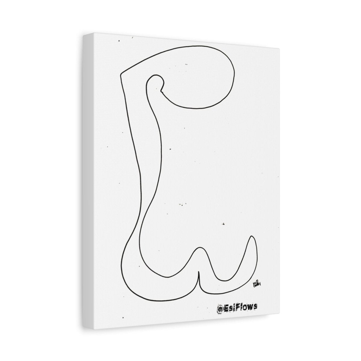 "Energy Art v8" | ***[Canvas Print]*** | EsiFlows | Colorful Abstract Canvas Wall Art - EsiFlows