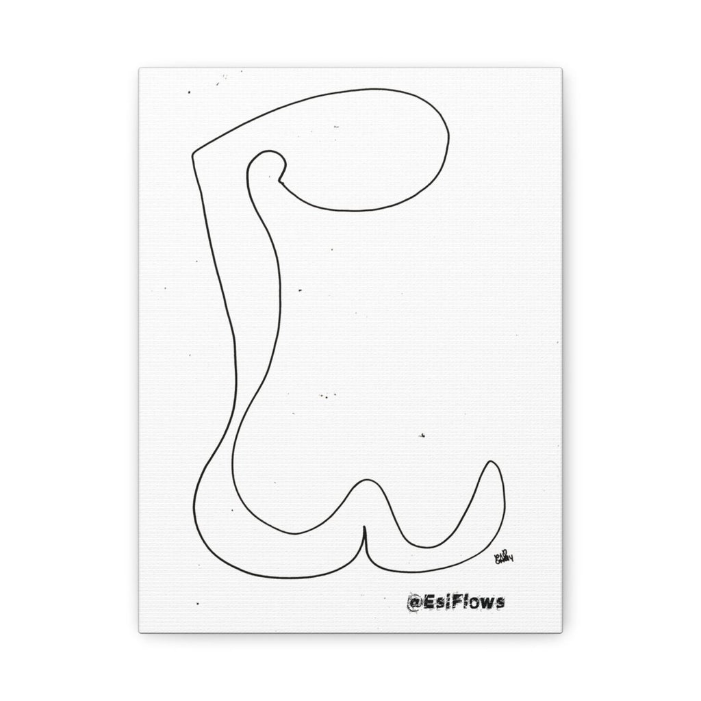 "Energy Art v8" | ***[Canvas Print]*** | EsiFlows | Colorful Abstract Canvas Wall Art - EsiFlows