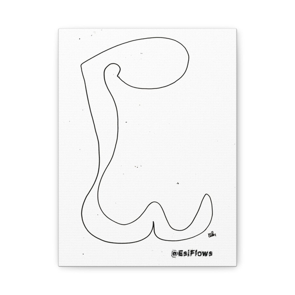 "Energy Art v8" | ***[Canvas Print]*** | EsiFlows | Colorful Abstract Canvas Wall Art - EsiFlows